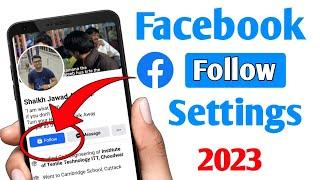 Facebook Followers Settings 2023 | How To Add Follow Button on Facebook Profile | fb follow button 