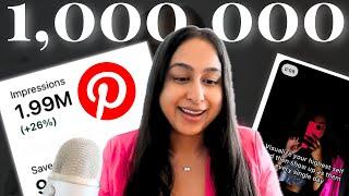 Grow To 1,000,000+ Monthly Viewers on Pinterest (Tutorial)