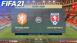 Netherlands vs. Czech Republic - EURO 2020 Prediction | FIFA 21 PS5