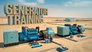 Diesel Generator Training, Parts and components and working principle explained Part 2