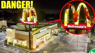 IF YOU SEE BLOOD AT MCDONALDS DRIVE THRU, RUN AWAY! (someone was WATCHING)