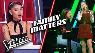 Singing FAMILY MEMBERS steal the show | The Voice Best Blind Auditions