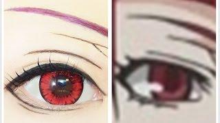 Madam Red / Angelina Dalles from Kuroshitsuji | Tutorial : Anime Eye Makeup 231