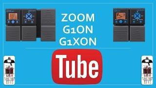 Zoom G1on or G1Xon Tube Setting