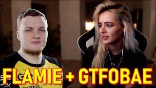 GTFOBAE and FLAMIE play CS GO