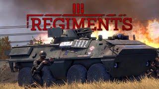 The POLISH Infantry STRIKE BACK against British Armoured ASSAULT! | Regiments Gameplay