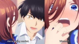 Fuutaro proposed to MIku and now they are happily married || 5-toubun no Hanayome∽