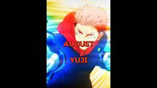 Your Month Your Anime Character. #Edit (This took a hour btw)