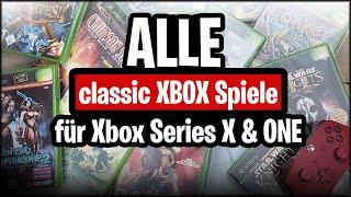 ALLE exklusiven XBOX Classic Spiele auf der XBOX One / Series X