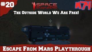 Escape From Mars: Space Engineers [20] Freedom For The Freighter!