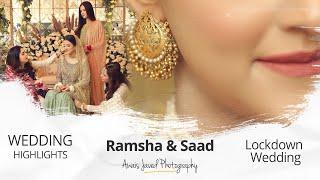 Nikah Highlights | Wedding 2020 | Pakistani Wedding | Ramsha & Saad | Lockdown Weddings | Prewedding