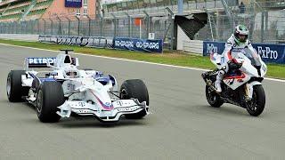 F1 Car vs Bike: BMW Sauber F1 vs BMW S 1000 RR