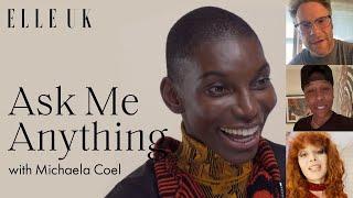 Michaela Coel Answers Questions From Lena Waithe, Seth Rogen & More | Ask Me Anything | ELLE UK