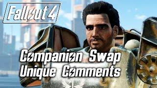 Fallout 4 - Companion Swap Unique Comments (Paladin Danse)