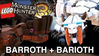 Let's Build Monsters! - (15) Barroth + Barioth /  Boruborosu ボルボロス + Beriorosu ベリオロス