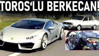 BERKECAN TOROS SÜRÜYOR! - LAMBORGHİNİ VE TOROS - ETS 2 Mod T300RS GT