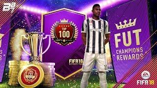 TOP 100 FUT CHAMPIONS REWARDS! ULTIMATE TOTW PACK AND 15x 100K PACKS! | FIFA 18 ULTIMATE TEAM