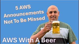5 AWS announcements NOT to be missed this week - Adam Selipsky steps down and more!
