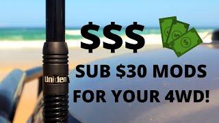 $30 MODS & ACCESSORIES for YOUR 4X4! // Part 1