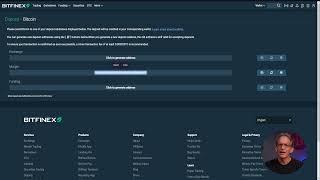 Bitfinex - Funding account - Depositing Crypto with Bitfinex