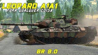 Essa versão já possui estabilizador | Leopardo A1A1 War Thunder | gameplay PT - BR