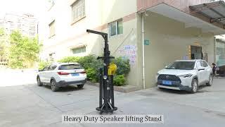 Heavy Duty Line Array Speaker Lifting Tower Truss Crank Stand for Event Lighting Truss