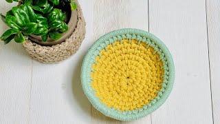 DIY Coiled Basket | New Pattern