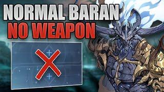 NO WEAPON NORMAL MODE BARAN NO BLESSING!! | SOLO LEVELING : ARISE