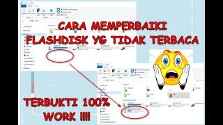 Cara Memperbaiki Flashdisk yang tidak bisa terbaca di Laptop/ PC dijamin berhasil