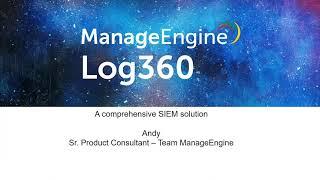 ManageEngine Log360 product demo