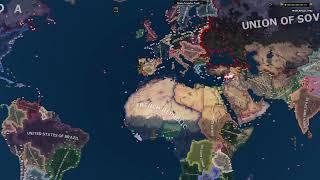 Europe in Flames AGORA updated to new dlc - Hoi4 Timelapse
