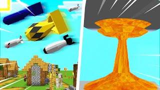 โครตโหด!!【"จะเป็นไง? ถ้ามีระเบิดนิวเคลียร์ในมายคราฟ!!"】| (Minecraft Mod)