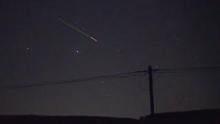 1 Min of Shooting Stars Live View | Perseid Meteor Shower 2020