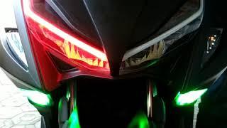 DRL Alis Sein Running On Yamaha AEROX