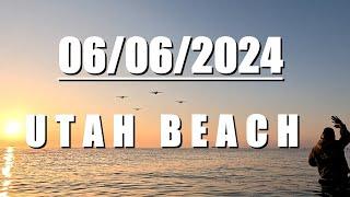 06/06/2024 à Utah Beach - Commémoration du 80e vue de l'intérieur