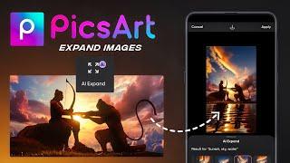 Expand Images in PicsArt 2024 || How to Expand Images in PicsArt || Generative & Fill in PicsArt