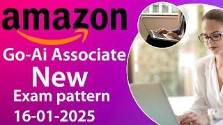 Amazon Go - AI Associate New Pattern Assessment Test 2025