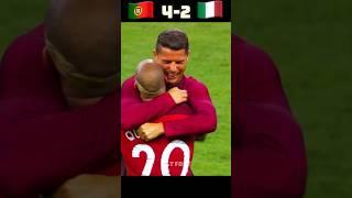 Portugal vs Italy World Cup Final Penalty Shootout #ronaldo #shorts #football #alnassr