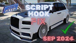 HOW TO FIX NEW SCRIPT HOOK V UPDATE FROM CRASHING/LOADING GTA V (SEPTEMBER 2024)