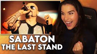 I LOVE THIS ENERGY!! First Time Reaction to Sabaton - "The Last Stand"