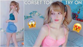 CORSET TOP | Lingerie Try On Haul !