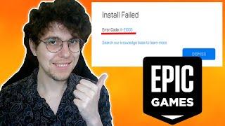 How To Fix Epic Games Error II-E1003