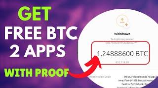 2 Legit Apps To Get Free BTC Daily And With It To Your Crypto Wallet | BTC Mining Apps