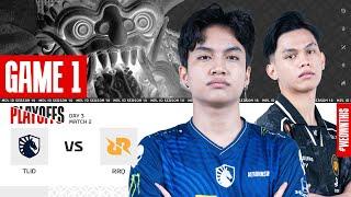 TEAM LIQUID ID vs RRQ HOSHI | Playoffs Day 3 | Game 1 | #MPLIDS14