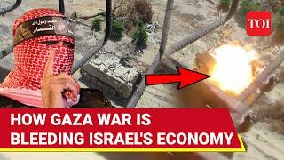 Economic Doom For Israel? New Data Reveals Israeli Economy Is Shrinking, GDP Down | Gaza War