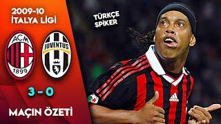 Milan 3-0 Juventus | 2009-10 Serie A - Türkçe Spiker