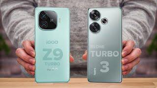 iQOO Z9 Turbo Vs Redmi Turbo 3 | Full Comparison  Which one is Best?