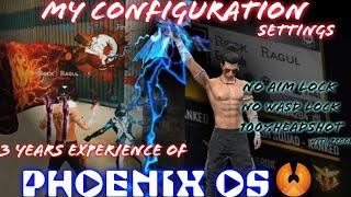 best phoenix os settings and sensitivity ||share my experience in phoenix os||#phoenixos