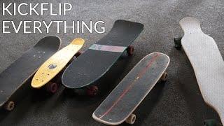 Kickflip Everything | Freestyle Tricktips