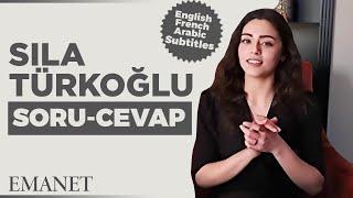 Emanet Dizisinin Seher'i Sıla Türkoğlu Sorularınızı Yanıtladı   (English/Arabic Subtitles)